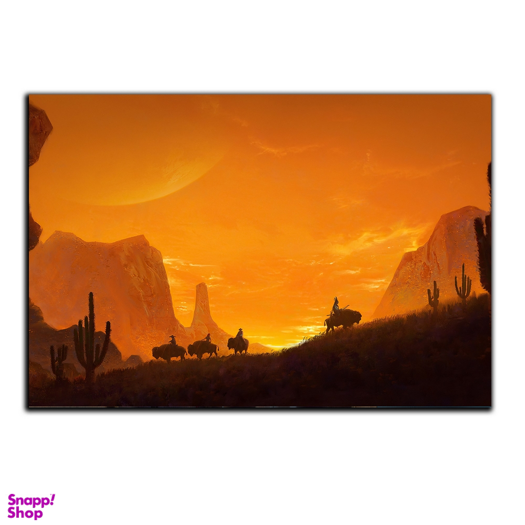 تابلو شاسی بکلیت طرح کویر و صحرا مدل SH-S5645