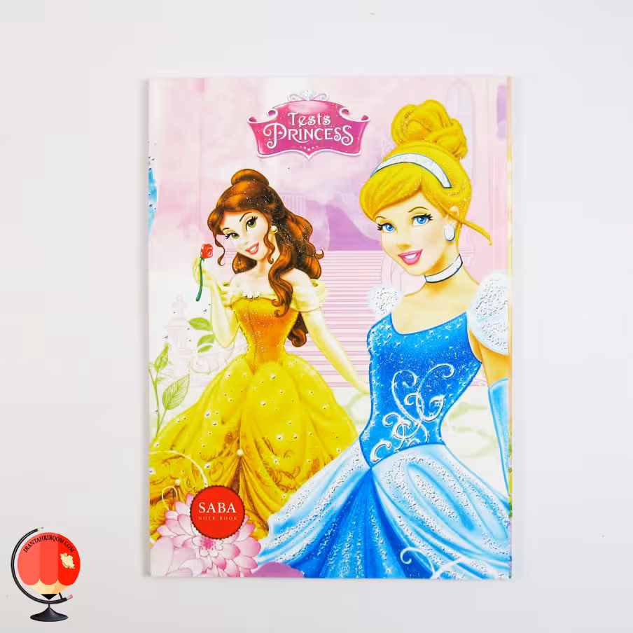 دفتر نقاشی 50 برگ طرح سیندرلا صبا