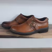 کفش چرم طبیعی تبریز رنگ عسلی