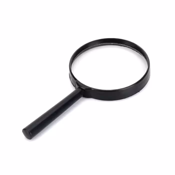 ذره بین دسته دار دانش آموزی قطر 60 میلی متر