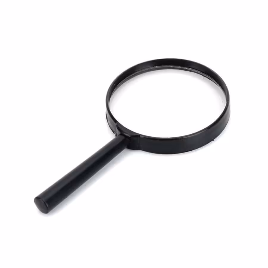 ذره بین دسته دار دانش آموزی قطر 60 میلی متر