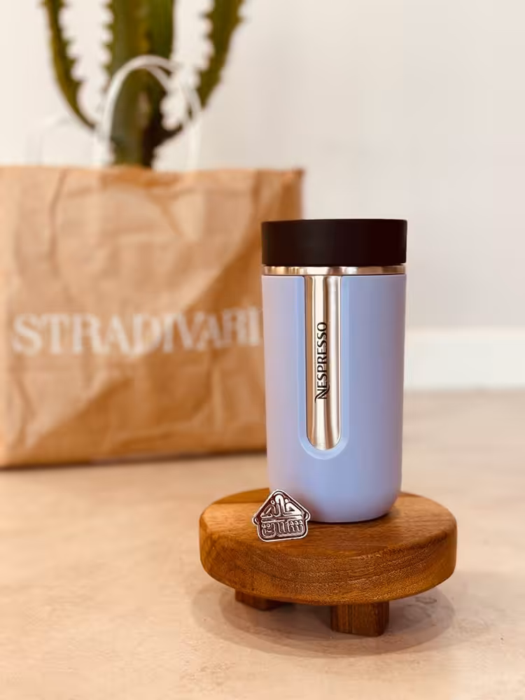 تراول ماگ اورجینال نسپرسو NESPRESSO لوندر (یاسی) مدل NOMAD