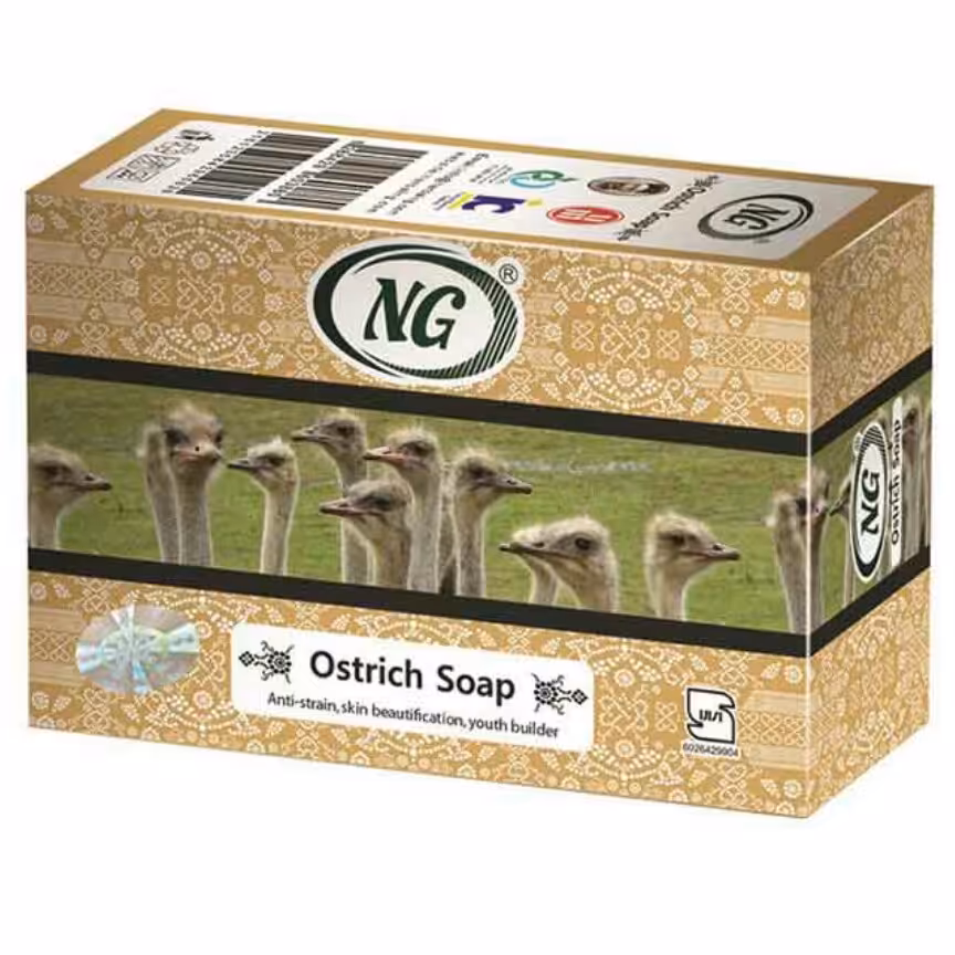 صابون روغن شترمرغ ان جی - NG