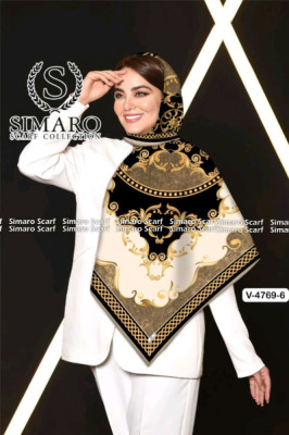 روسری نخی دست دوز قواره 120