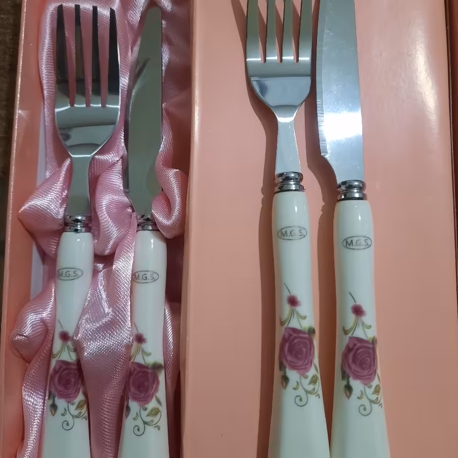 کارد چنگال سرامیکی 