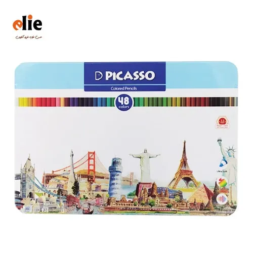 مداد رنگی 48 رنگ پیکاسو طرح P482
