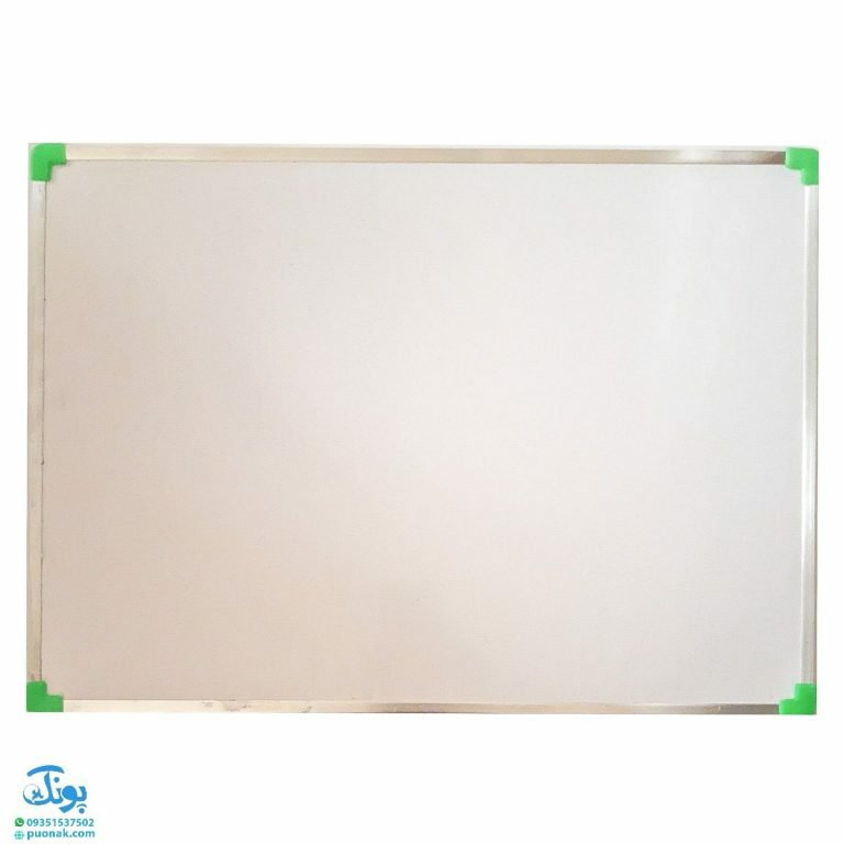 تخته وایت برد و تخته سیاه دورو 35در50 قاب آلومینیومی