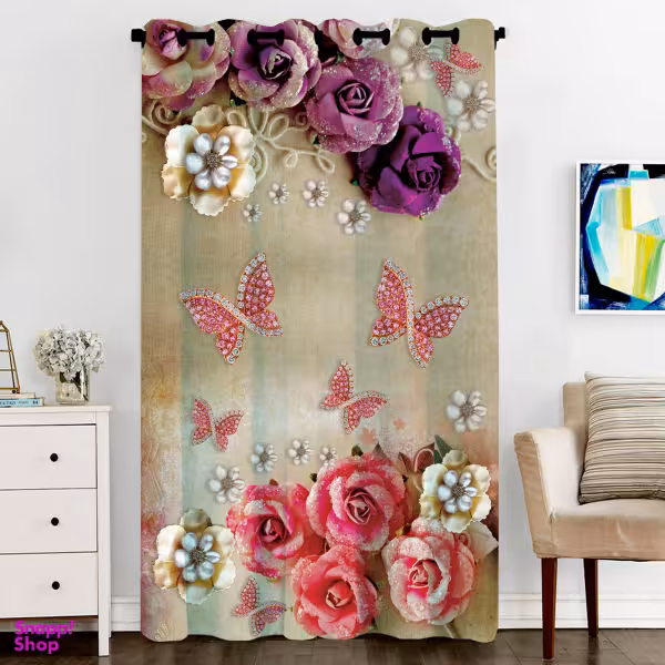 پرده مدل C6-50818 سایز 270x140 سانتی‌متر