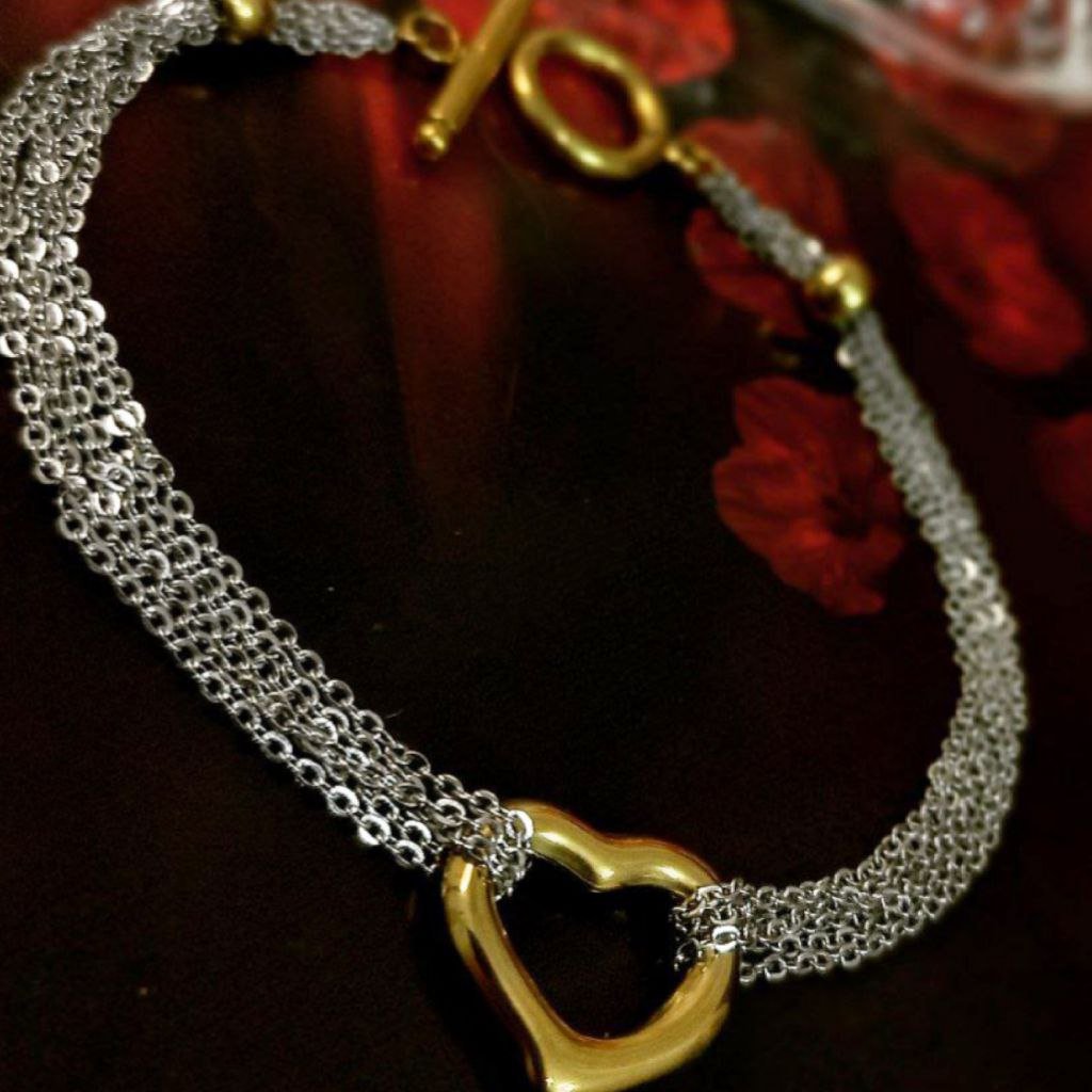 دستنبد قلبی قفل تی 