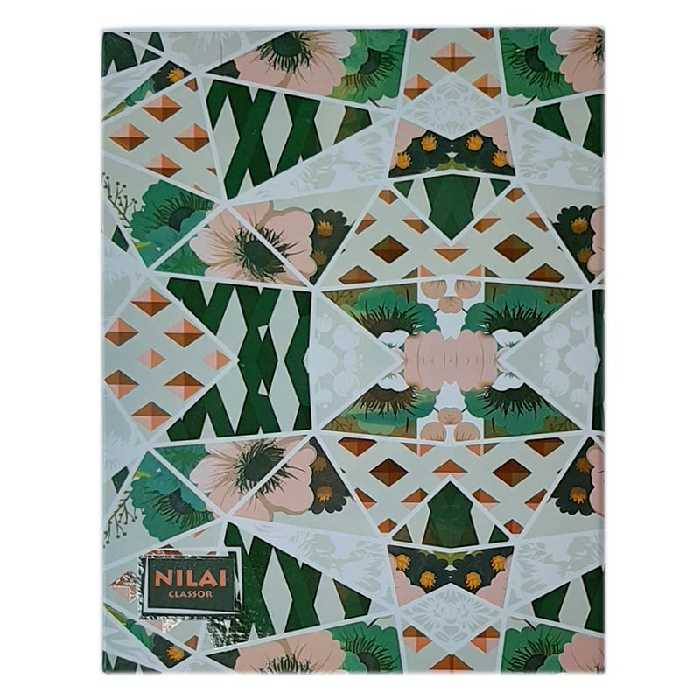 خرید دفتر کلاسوری جلد سخت 100 برگ 26 سوراخ طرح کلاسیک