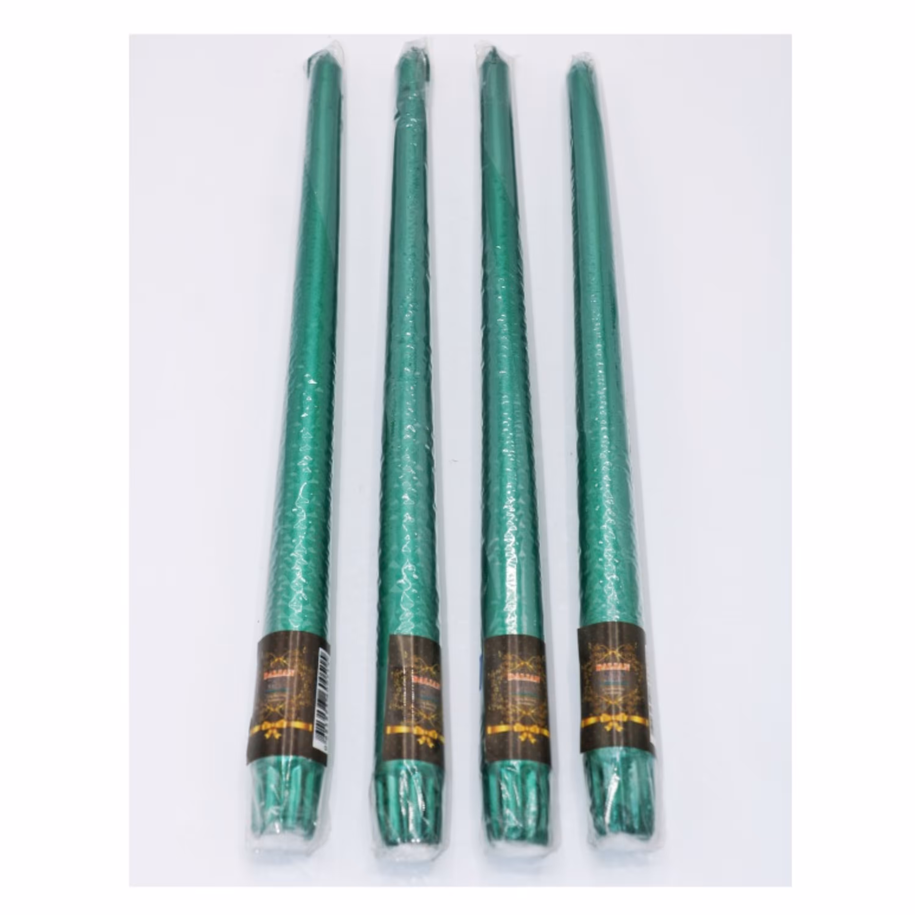 شمع قلمی 30 سانتی سبز تکی