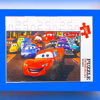 پازل ساختنی 200 قطعه کینگ طرح ماشین ها