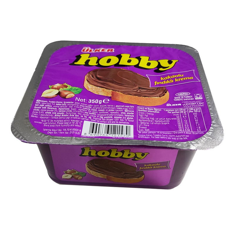 شکلات صبحانه فندقی هوبی - 350 گرم