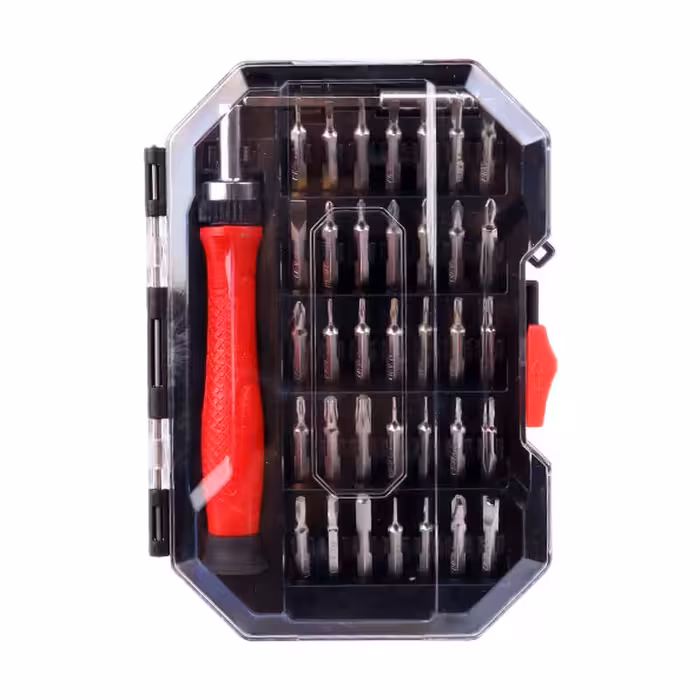 مجموعه 37 عددی پیچ گوشتی جغجغه ای ساعتی رونیکس مدل RH-2719