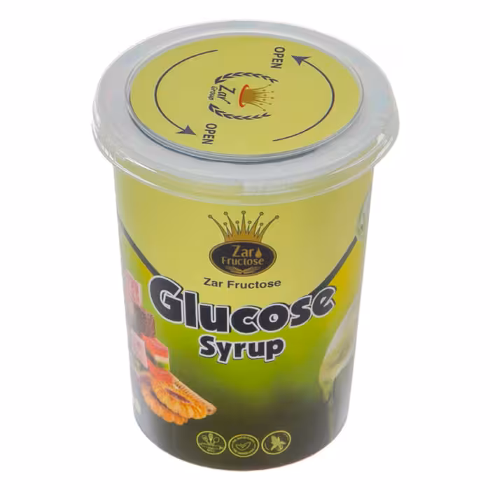 گلوکز مایع ذرت  (بادکا)  زر فروکتوز بسته 600 گرمی