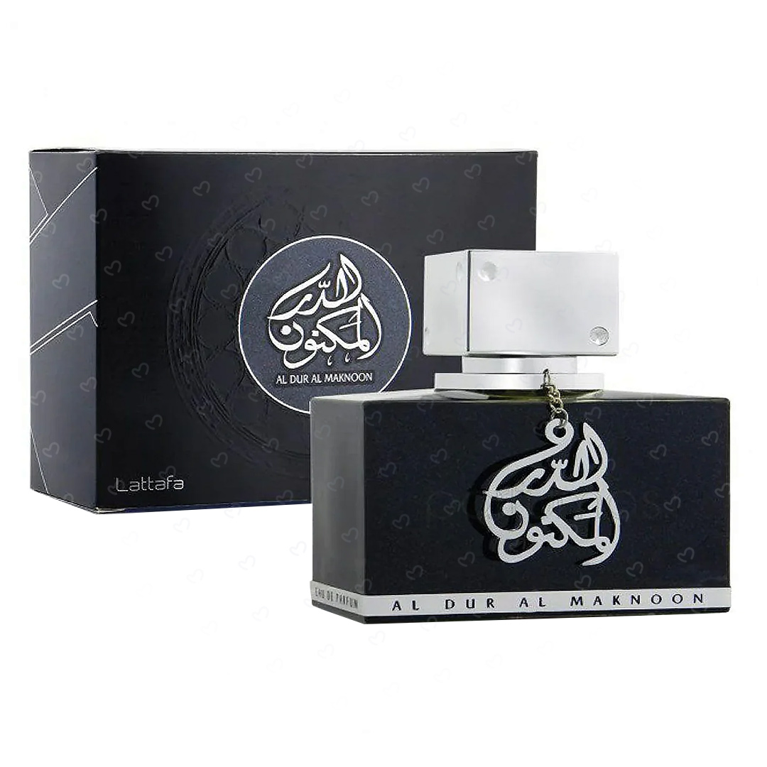 خرید اقساطی ادوپرفیوم مردانه لطافه مدل Al Dur Al Maknoon حجم 100 میلی لیتر | پرداخت 4 قسطه ارسال سریع