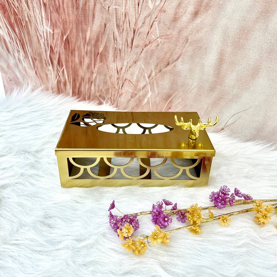 🔱نام کالا: جا دستمال
🔱جنس کالا:فلز آبکاری پرداخت شده
🔱 در5طرح مختلف پس کرایه