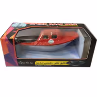 قایق بخار اسباب بازی( پس از ثبت خرید رنگ مورد نظر خود را به غرفه دار اعلام کنید)