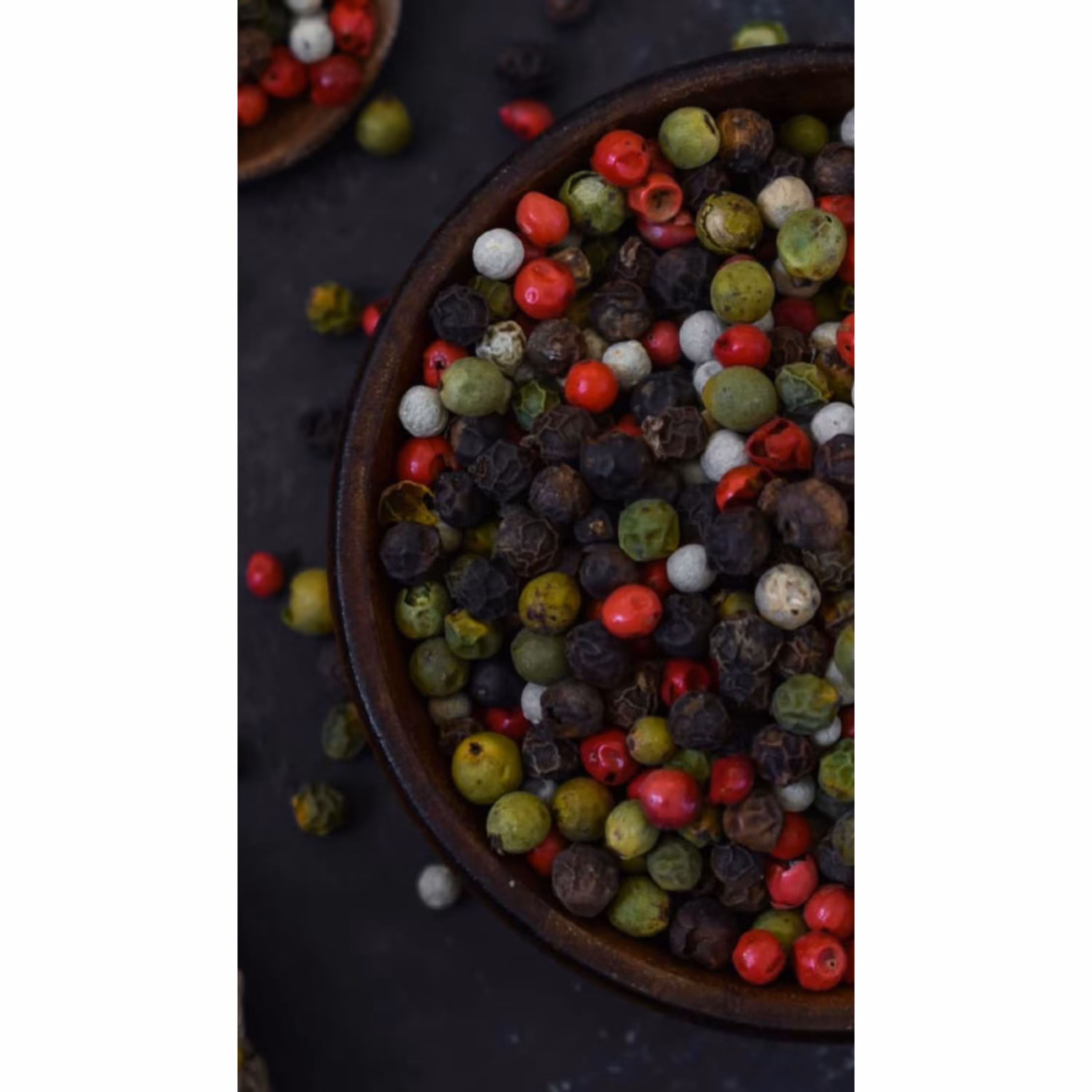 فلفل صورتی و سبز در پاکت 100 گرم