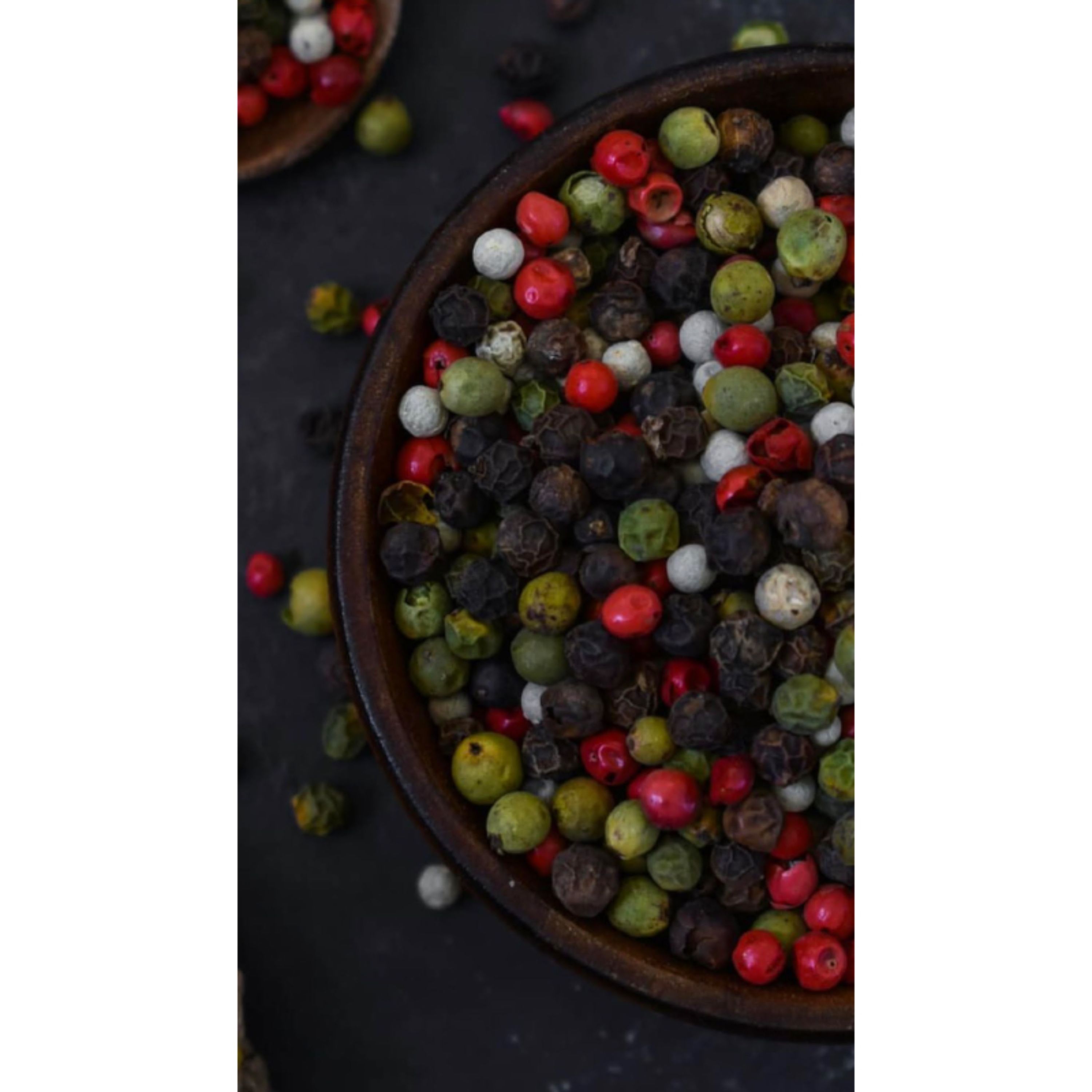 فلفل صورتی و سبز در پاکت 100 گرم