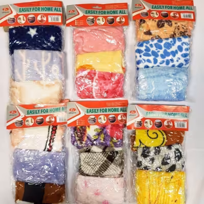 دستمال پتویی 3عددی