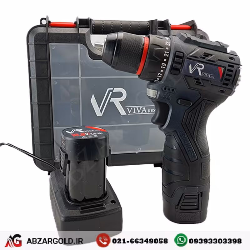 دریل پیچ گوشتی شارژی 16/8ولت ویوارکس مدل VR1682H-BL