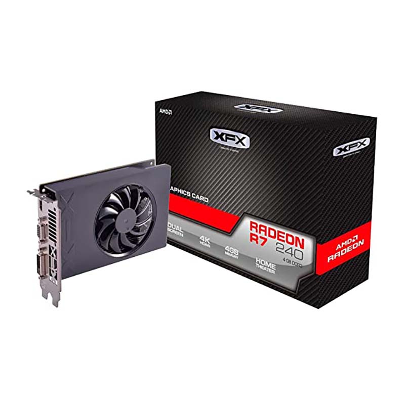 کارت گرافیک ایکس اف ایکس AMD RADEON R7 240 4GB DDR3