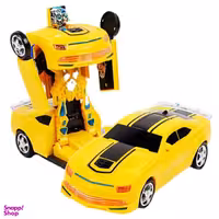 اسباب بازی ربات تبدیل شونده مدل Ford Mustang