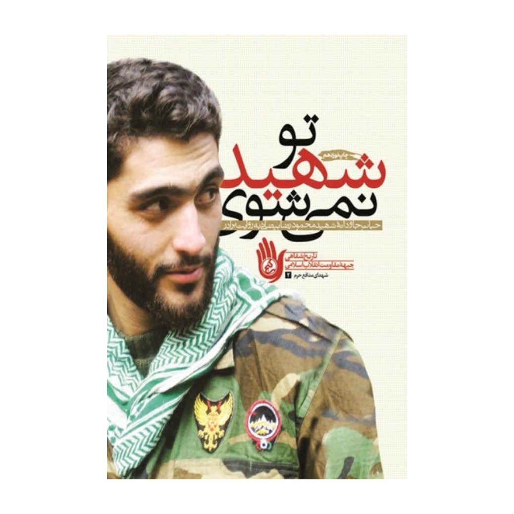 کتاب تو شهیدنمی شوی (شهید بیضایی)،نشر راه یار