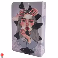 دفترچه یادداشت کلاسوری سویل طرح پروانه
