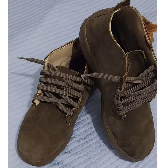 کفش خزر تبریز مدل اکتیو مردانه 40تا45 بندی رنگ فیلی و شتری

