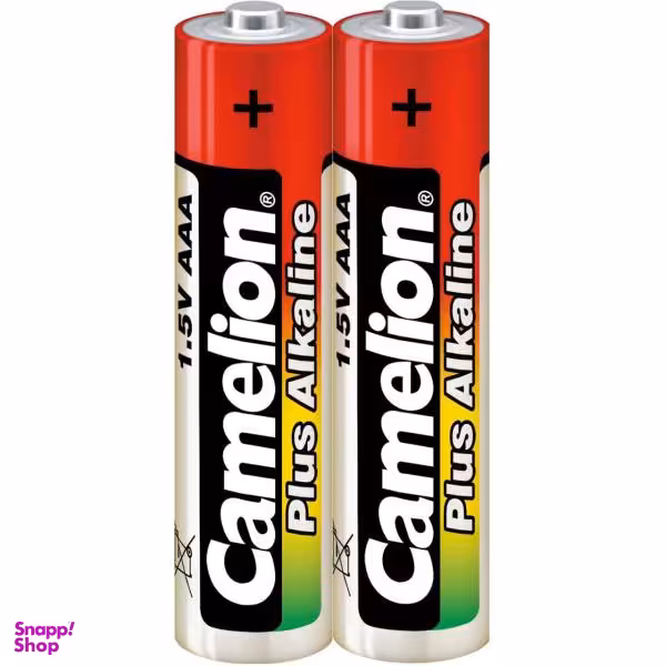 باتری نیم قلمی کملیون مدل Plus Alkaline High Energy بسته 2 عددی