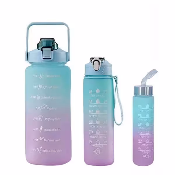 قمقمه 3 سایز رنگی