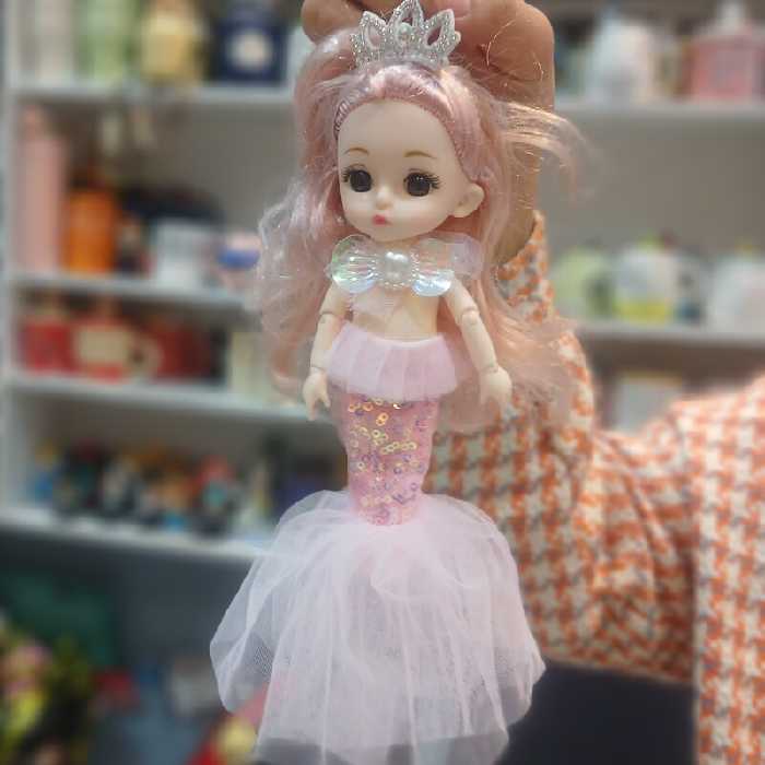 اسباب بازی، عروسک پری دریایی، مناسب دکور، جاکلیدی، آویز ماشین و آویز کیف