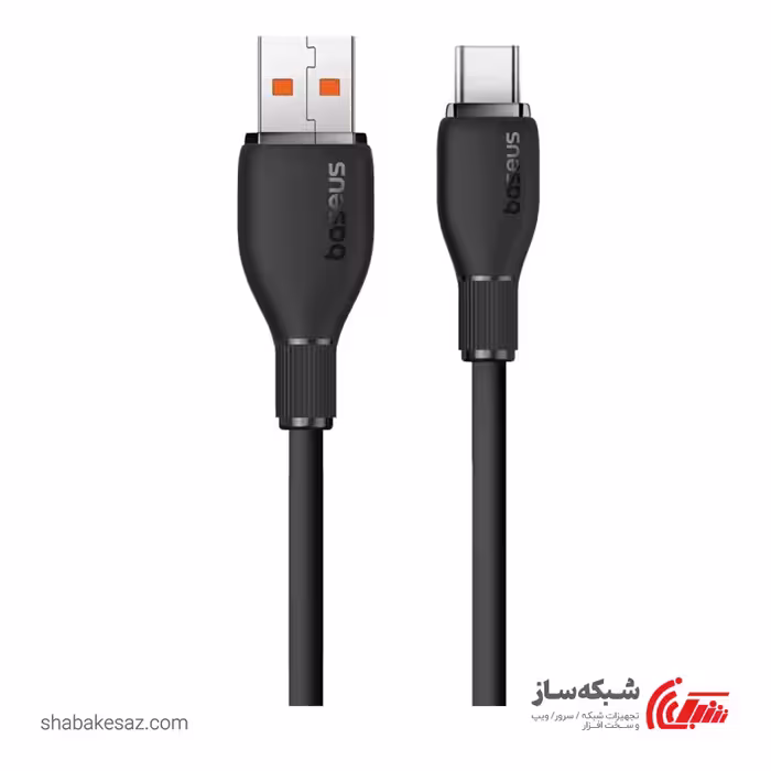 قیمت و خرید کابل Type C باسئوس Baseus Pudding 100W - شبکه ساز