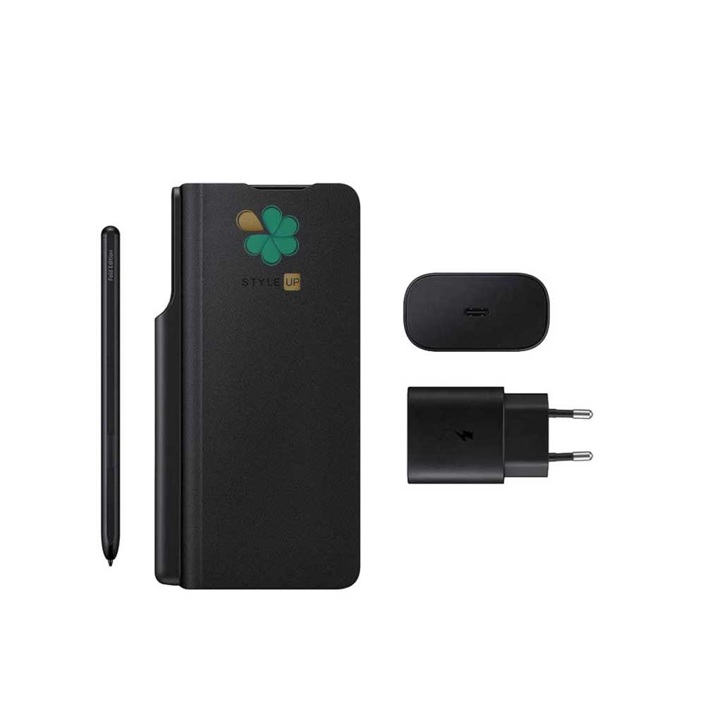 قلم لمسی ، آداپتور و کیف اورجینال گوشی سامسونگ Samsung Galaxy Z Fold 4 5G