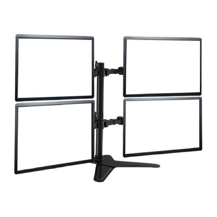 پایه نگه دارنده رومیزی  چهار مانیتور مدل WLA009