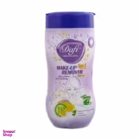 دستمال مرطوب آرایش قوطی دافی (Dafi) مدل 1*5 تعداد 48 عددی