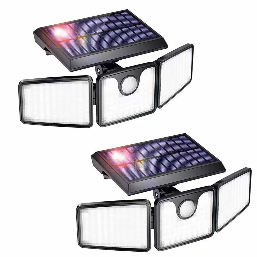 چراغ خورشیدی با سنسور حرکتی (بسته 2 عددی)