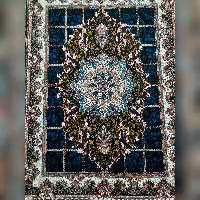 فرش هیوا 9 متری 500شانه 7رنگ نخ بی سی اف رنگ ثابت کیفیت عالی 