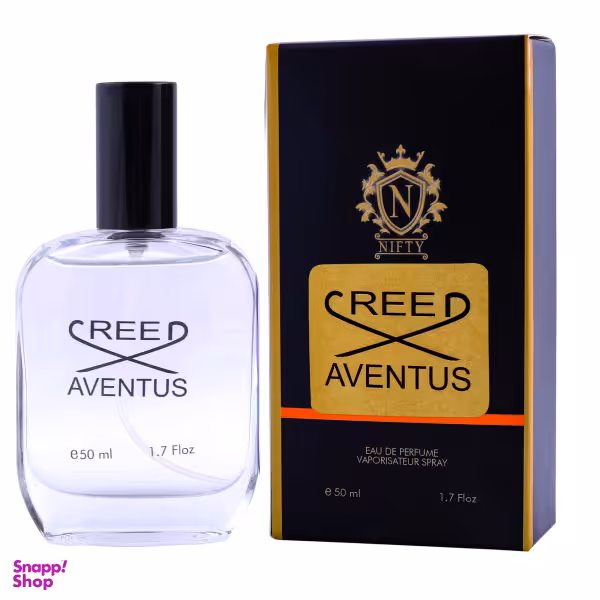 ادوپرفیوم مردانه نیفتی (Nifty) مدل Creed Aventus حجم 50 میلی‌ لیتر