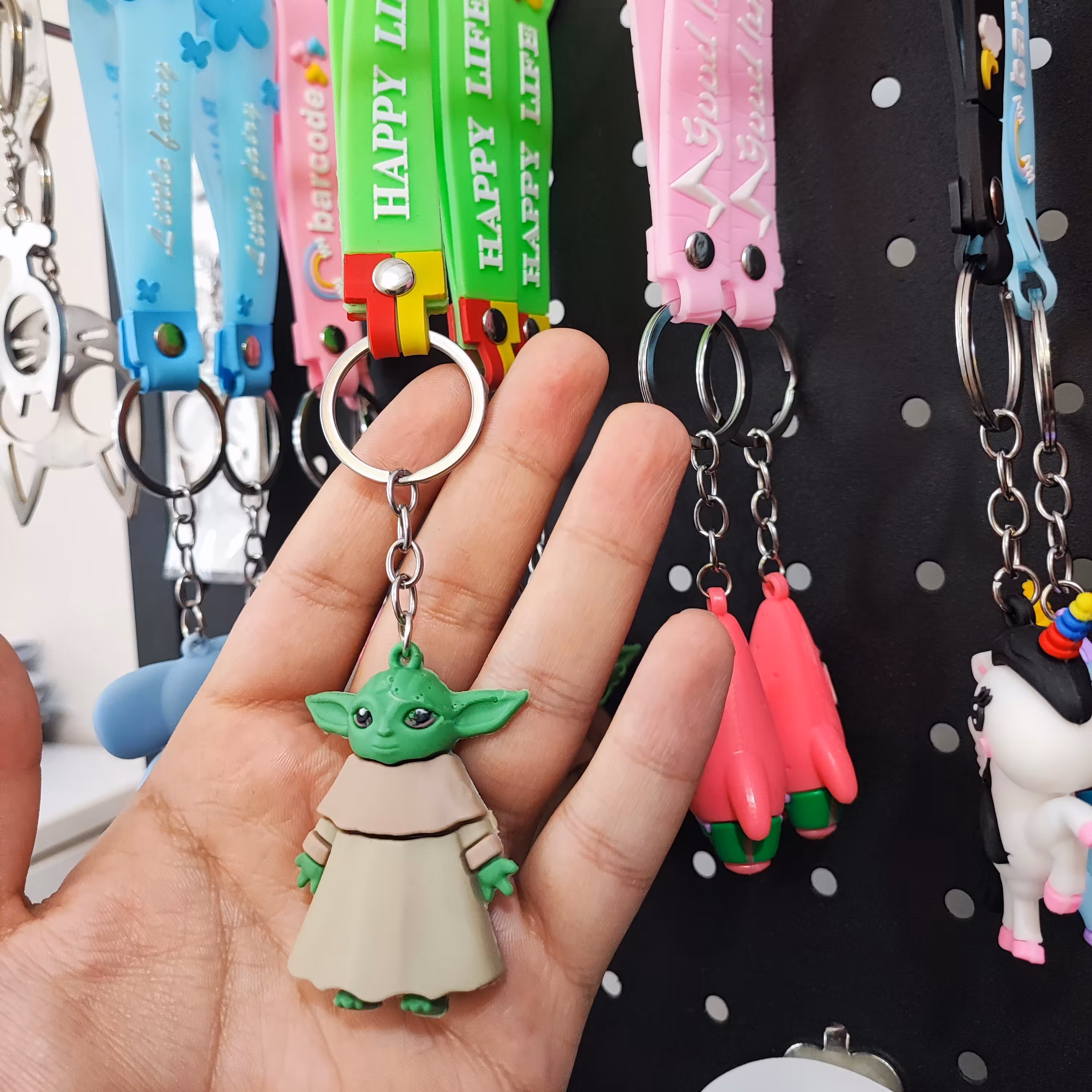 جاکلیدی سیلیکونی بیبی یودا 