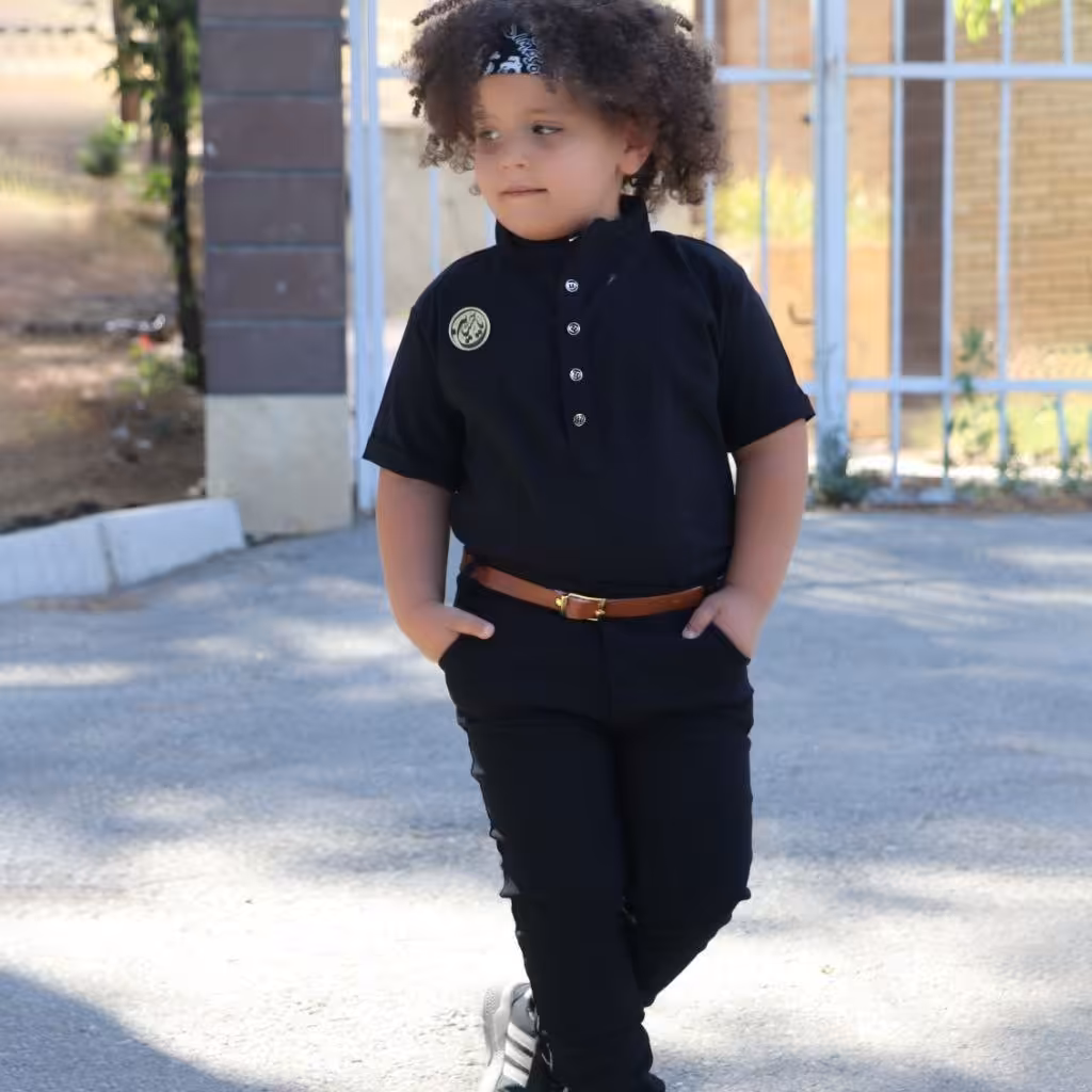 تیشرت شلوار با کمربند