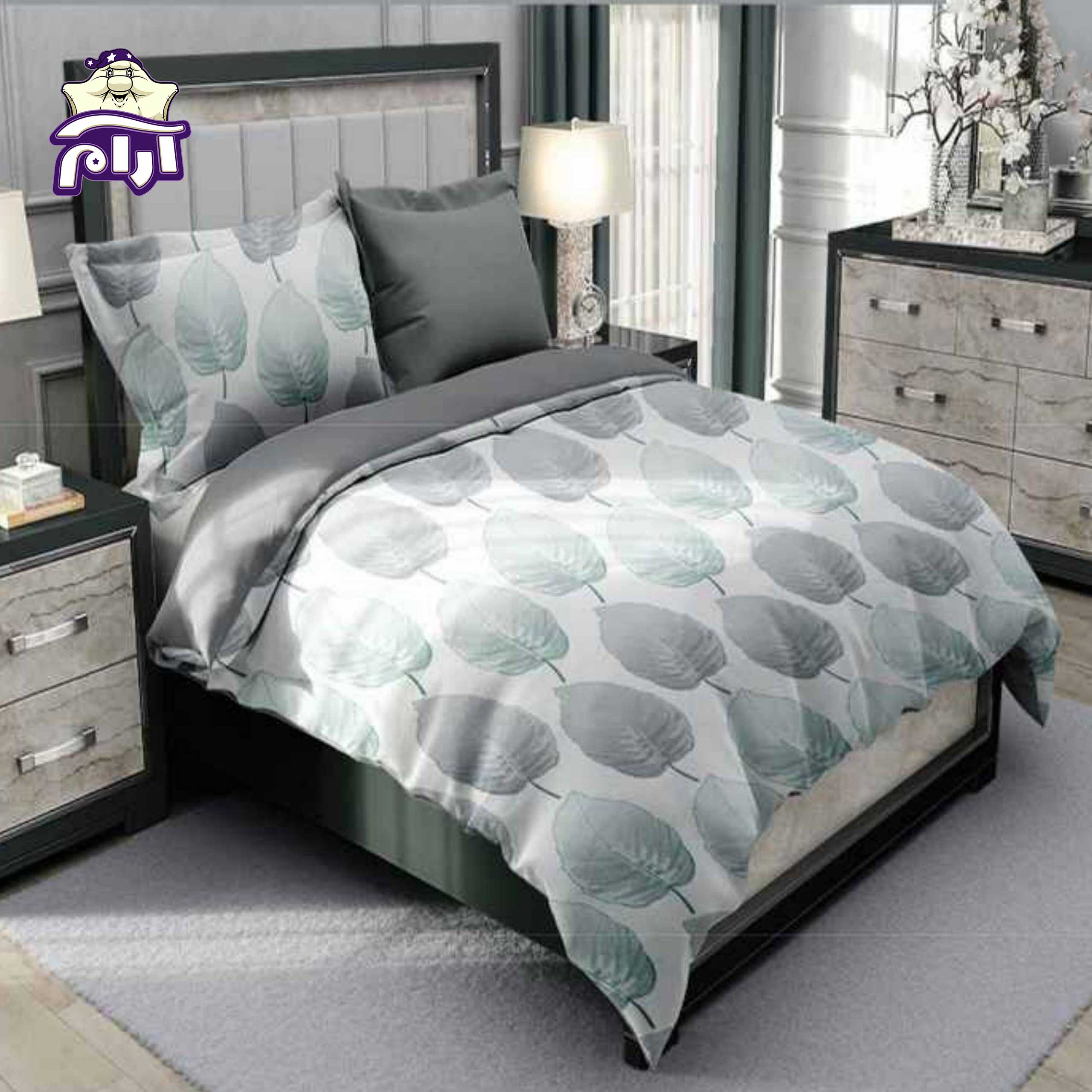 سرویس روتختی لحاف دو نفره سارای 4 تکه کد 1177