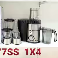 آبمیوه گیری 4 کاره مکسی، تحت لیسانس ژاپن ،تمام استیل، گلو و پایه استیل ،پرقدرت و 1200واتی