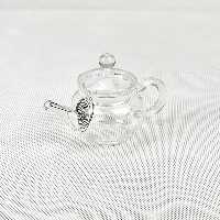 قوری پیرکس زعفران ساده