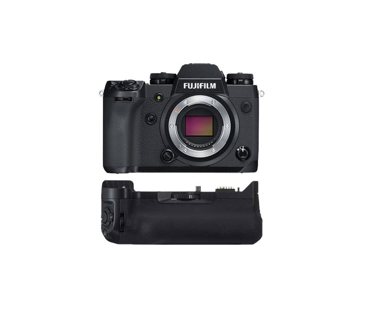 بدنه دوربین بدون آینه FUJIFILM X-H1 به همراه گریپ باتری