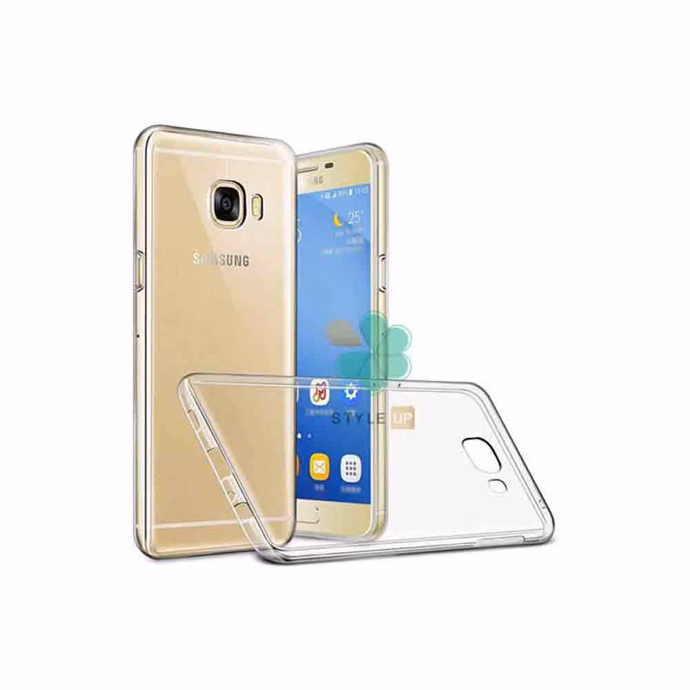 قاب گوشی سامسونگ Samsung Galaxy C7 مدل ژله ای شفاف