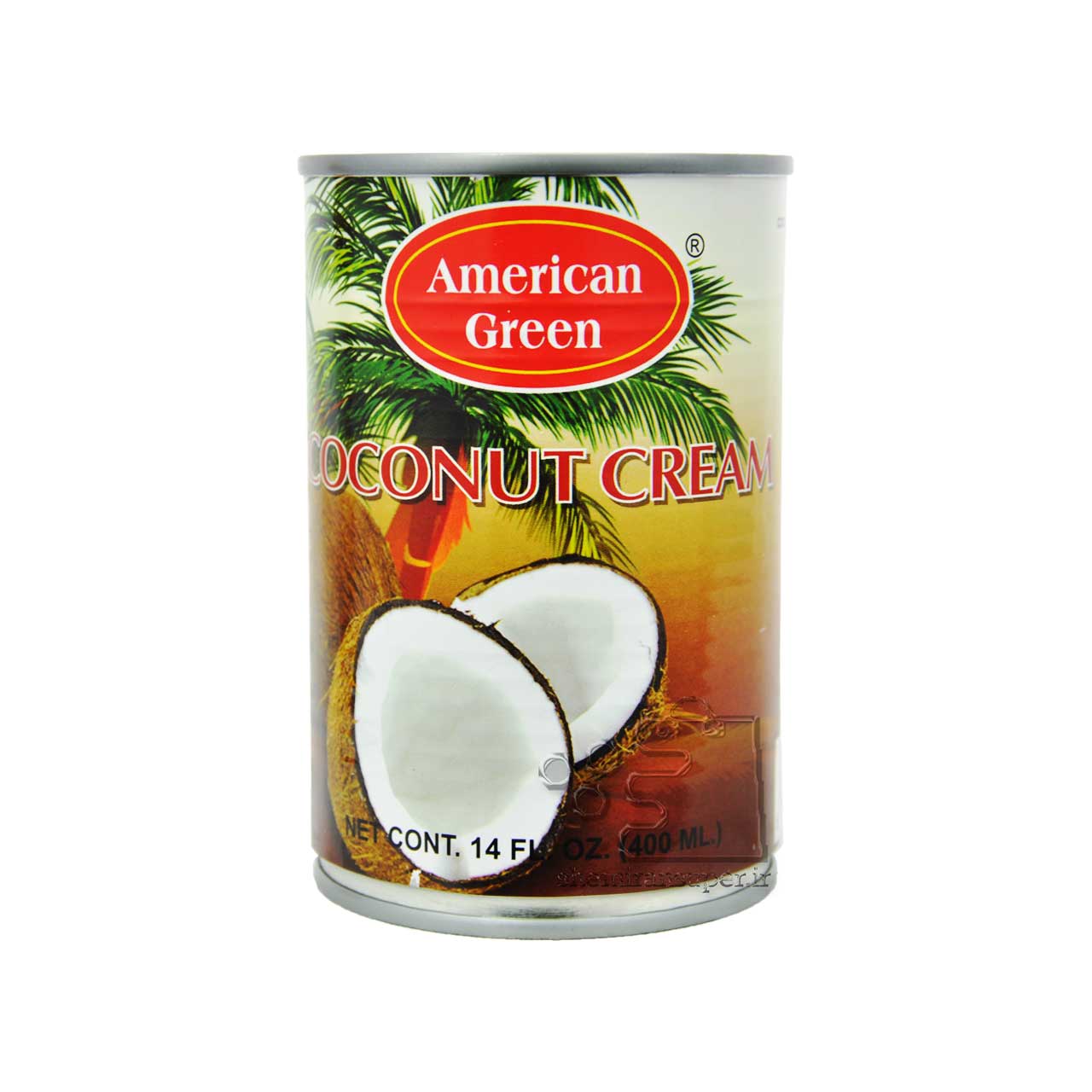 کرم ( خامه ) نارگیل 400 میل امریکن گرین - american green