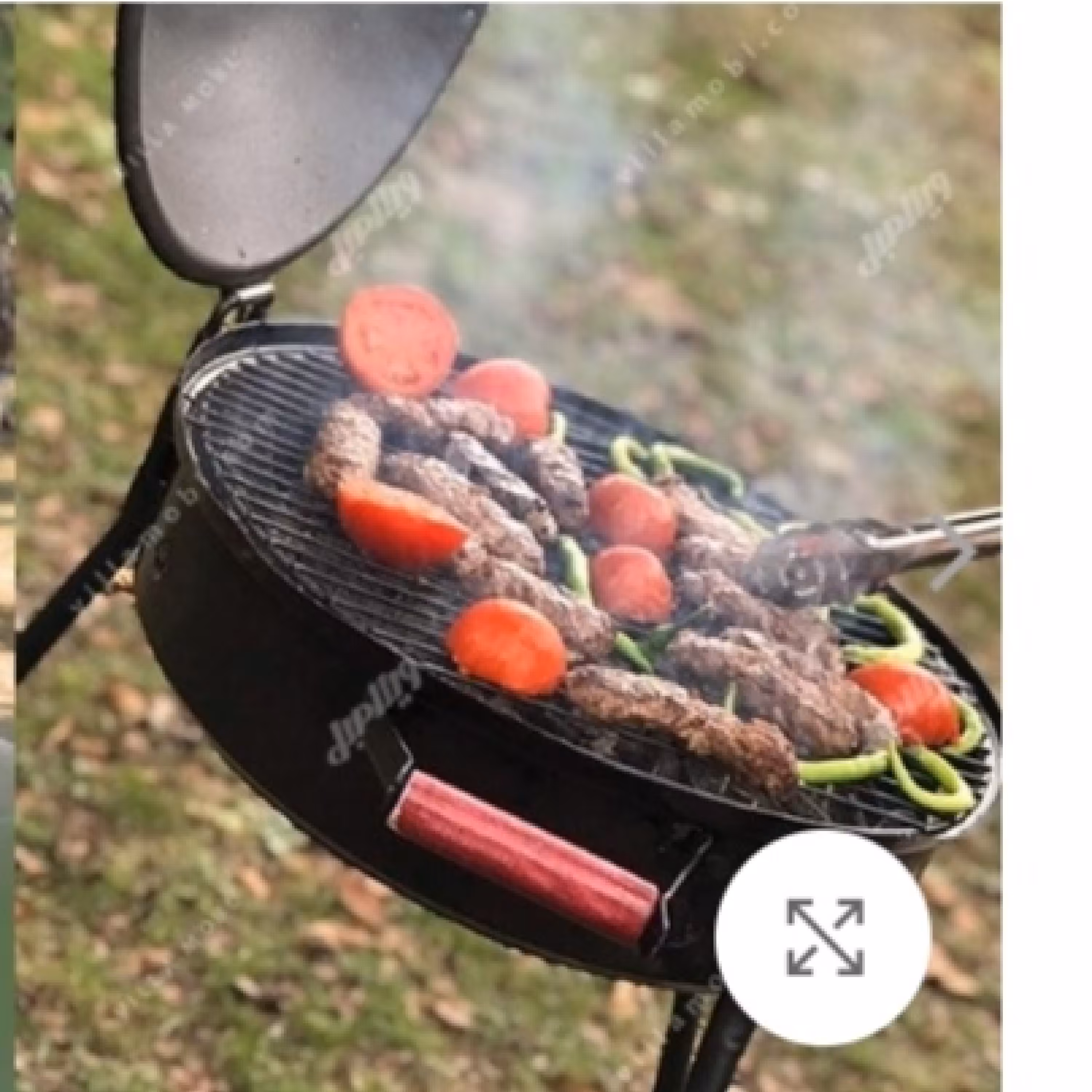 تنور مسافرتی سه پایه ارسال به روش پس کرایه 
